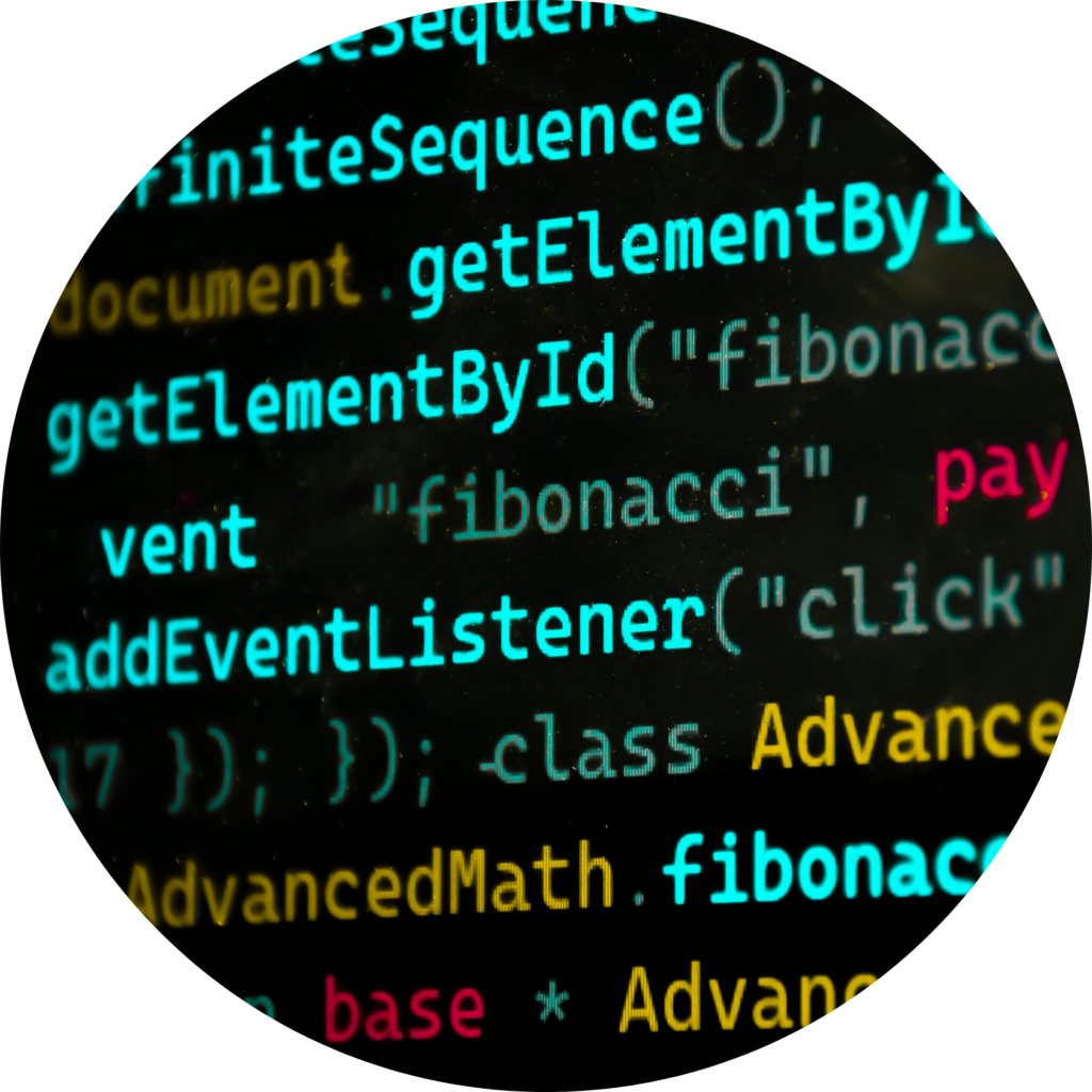 Code text